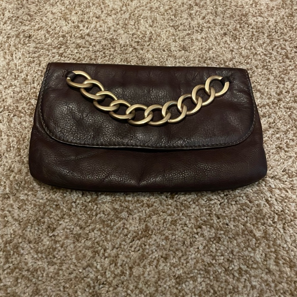 Lauren Conrad Leather Clutch